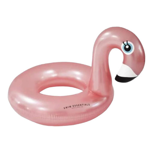 Picture of INFLATABLE RING 95CM FLAMINGO ROSE GOLD